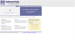 Desktop Screenshot of andersonkelly.com