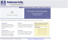 Tablet Screenshot of andersonkelly.com